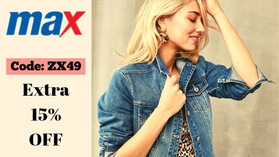 Max Fashion Exclusive Coupon Code – ZX49
