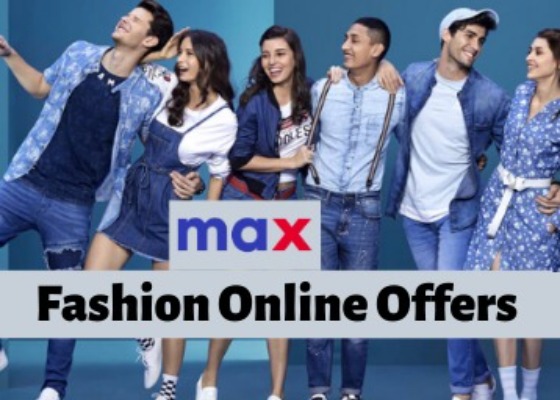 Max Fashion Exclusive Coupon Code “MX87”
